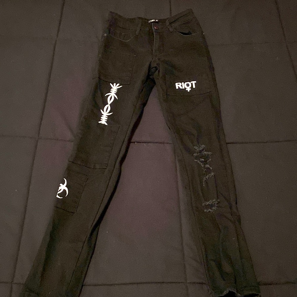🕷🕸 Disturbia Goth Jeans 🕸🕷